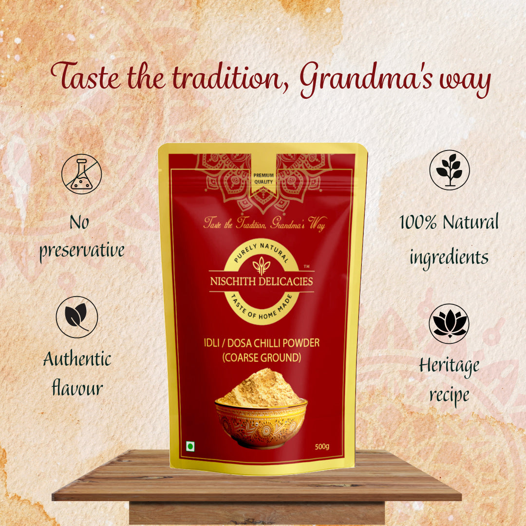 Idli Dosa Chilli Powder (Coarse Ground)