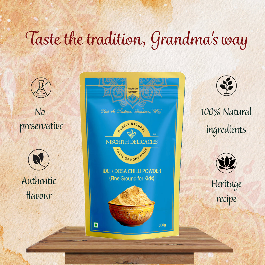 Idli Dosa Chilli Powder (Fine Ground)