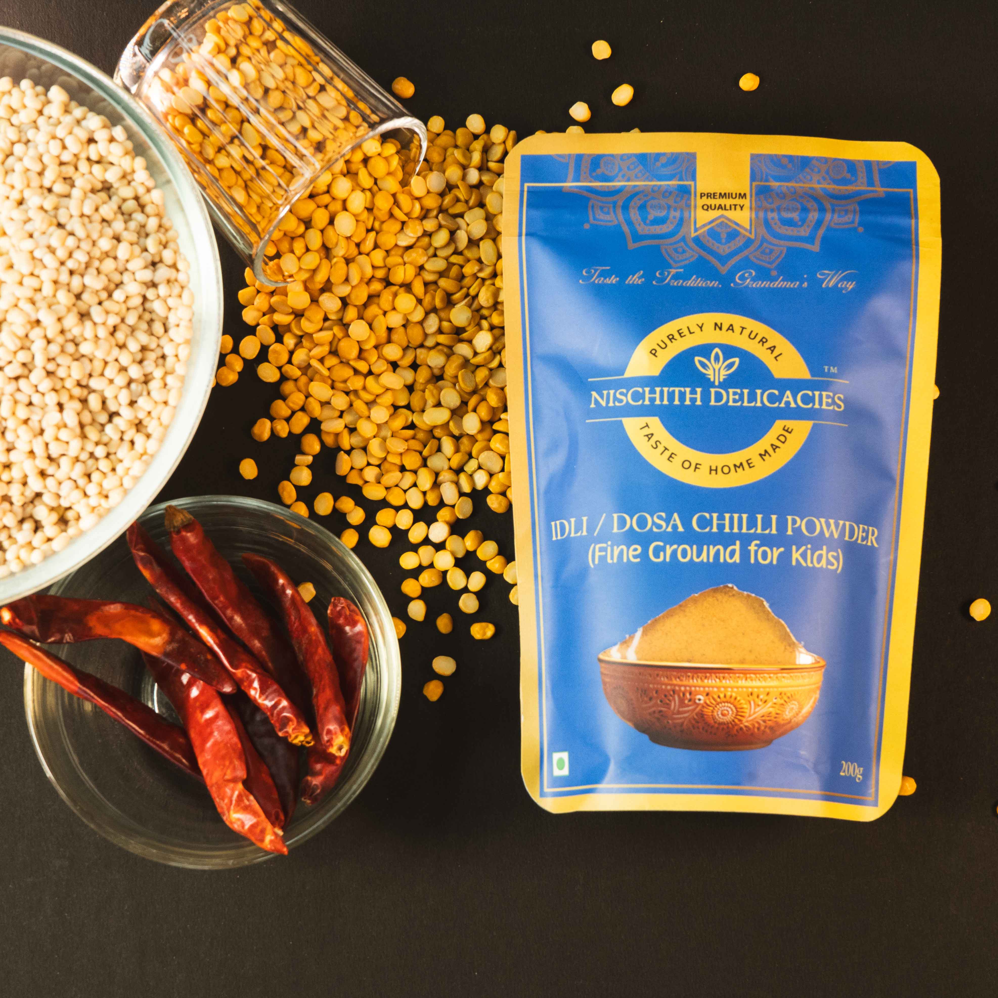 Idli Dosa Chilli Powder (Fine Ground)