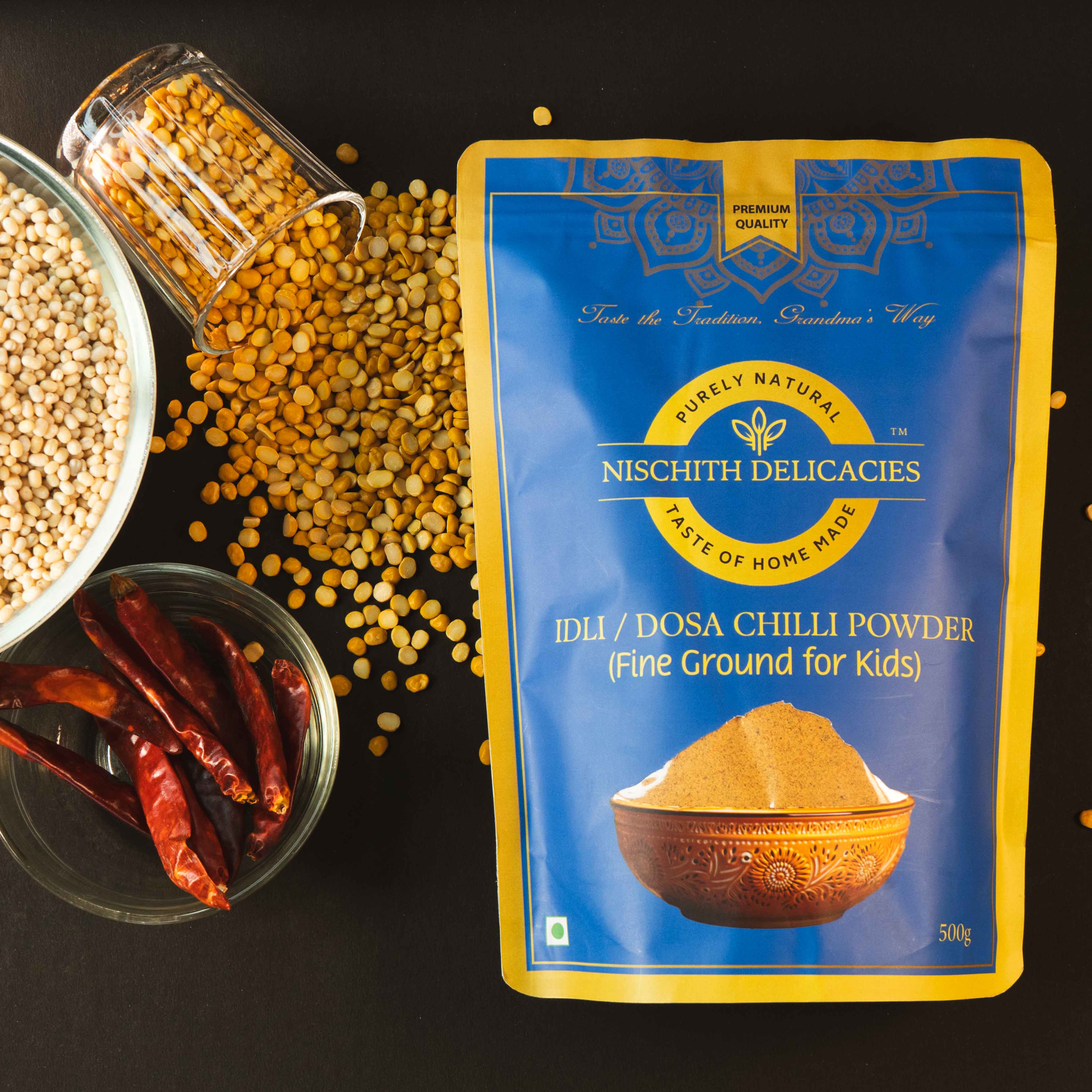 Idli Dosa Chilli Powder (Fine Ground)