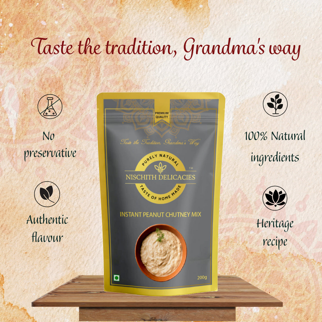 Instant Peanut Chutney