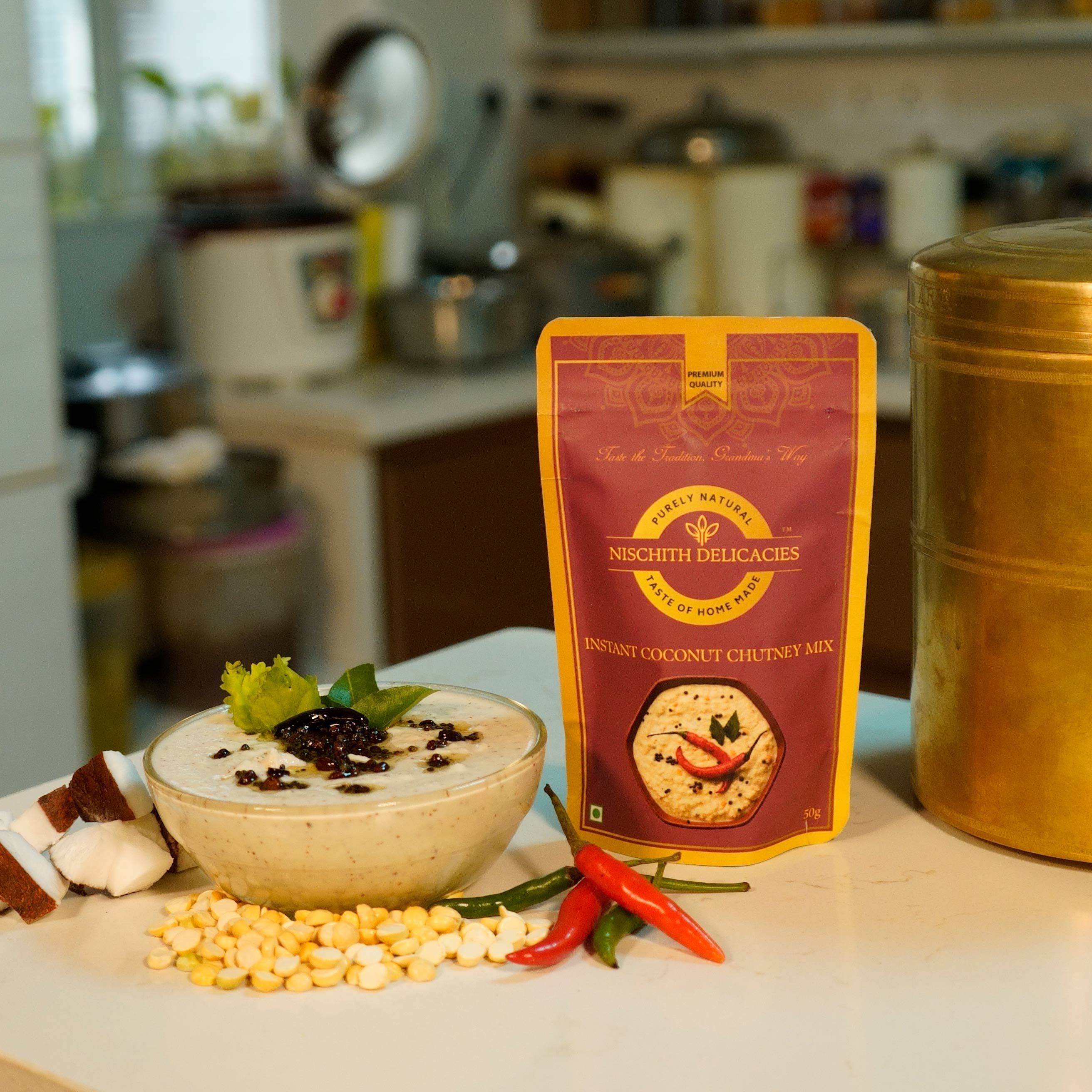 Instant Coconut Chutney