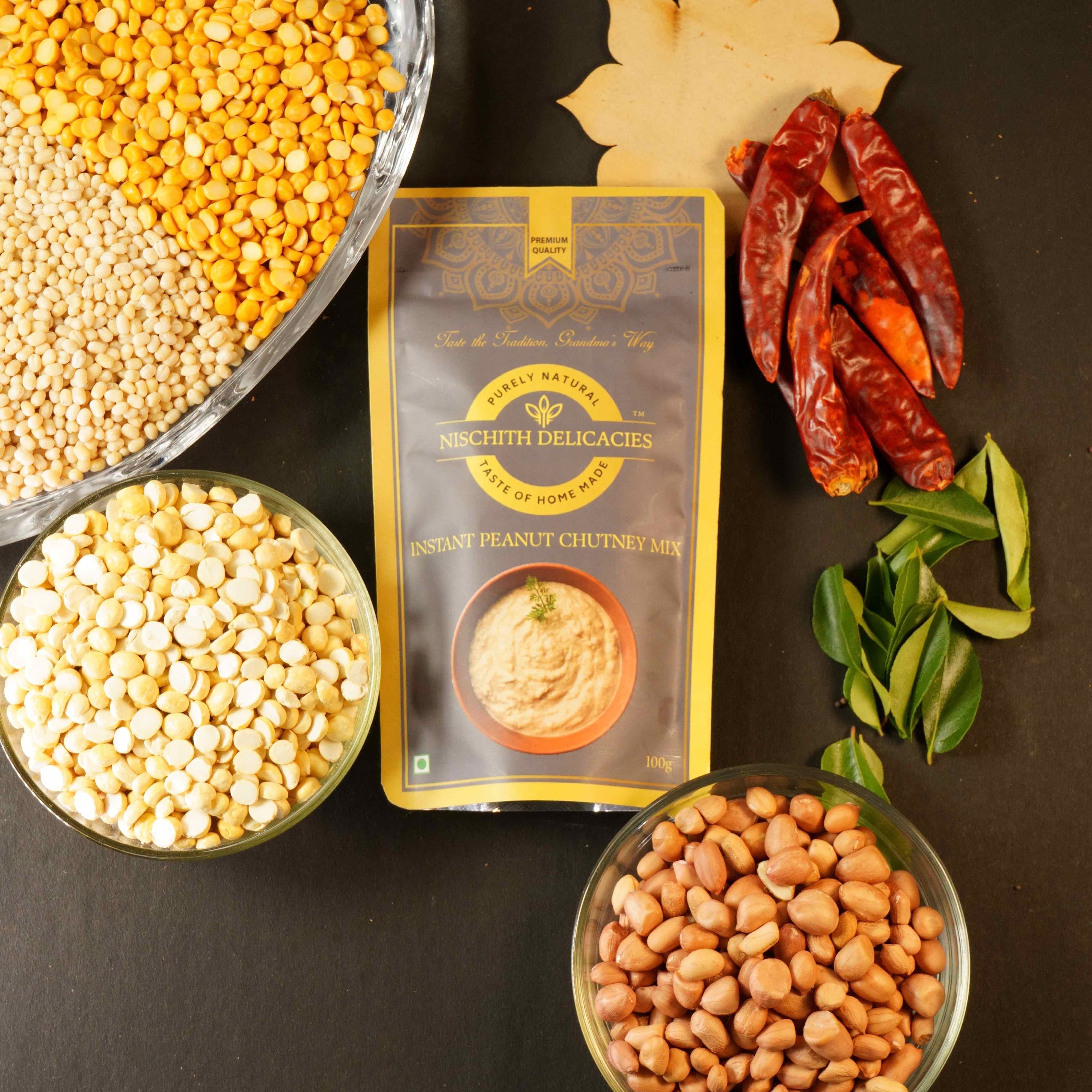 Instant Peanut Chutney