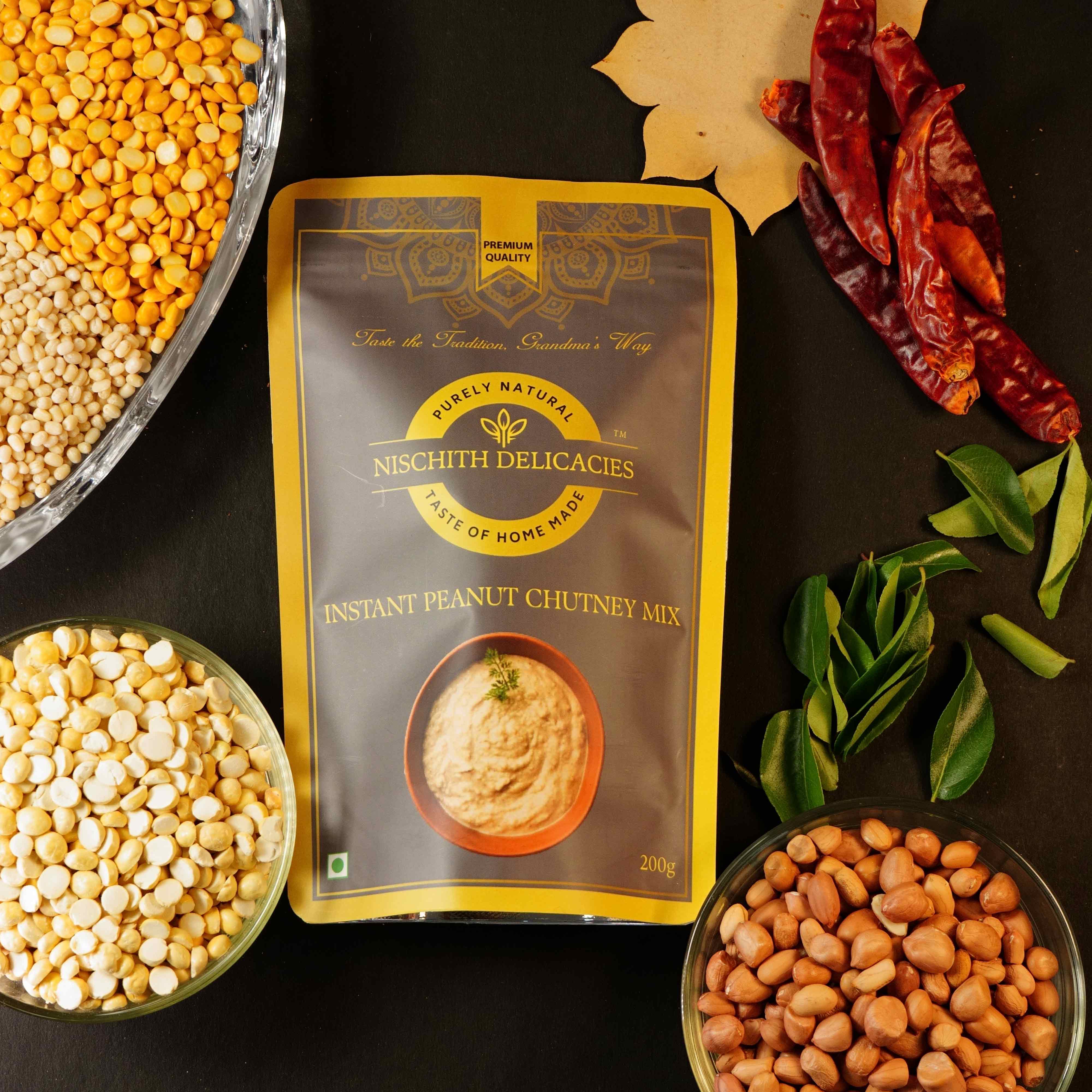 Instant Peanut Chutney