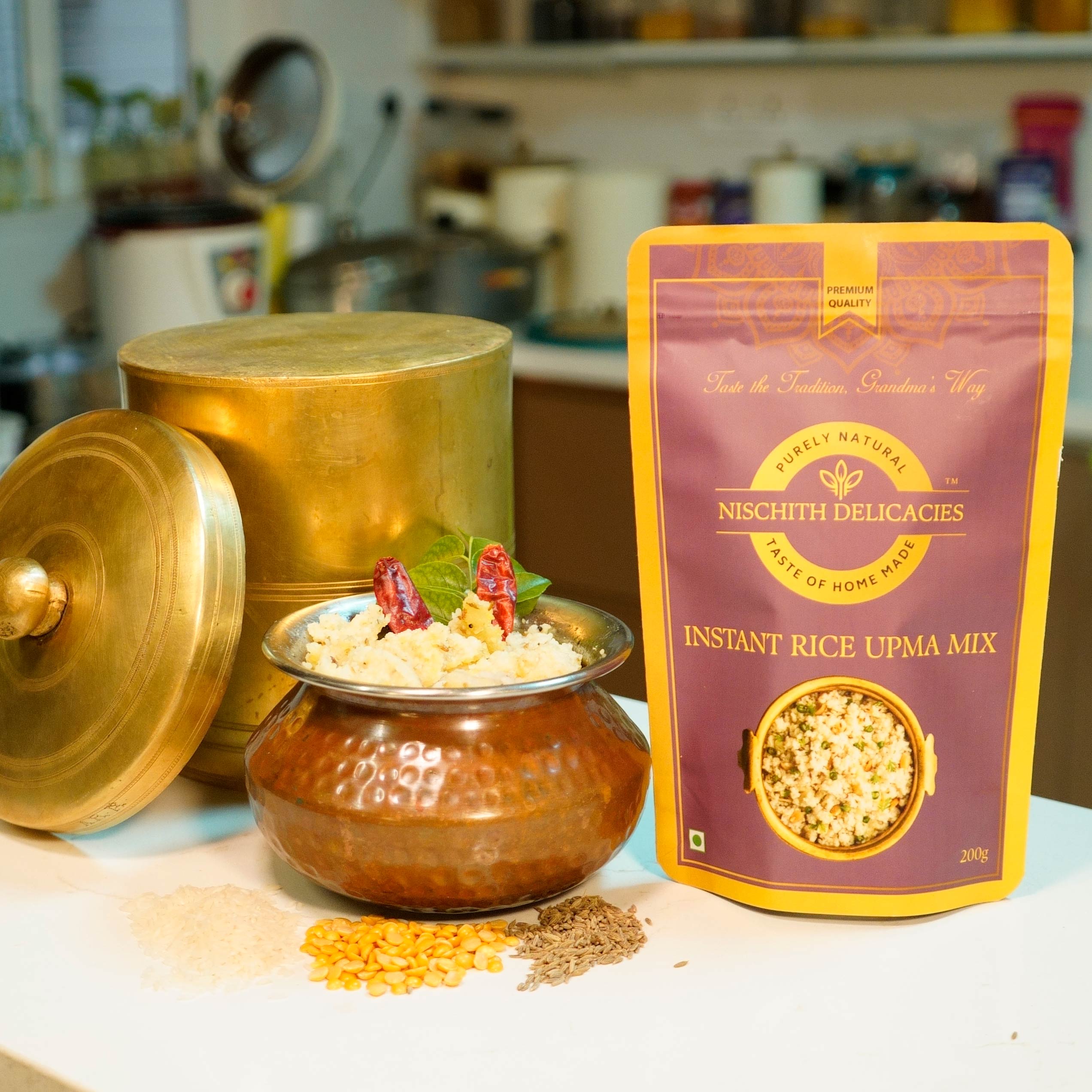 Instant Rice Upma