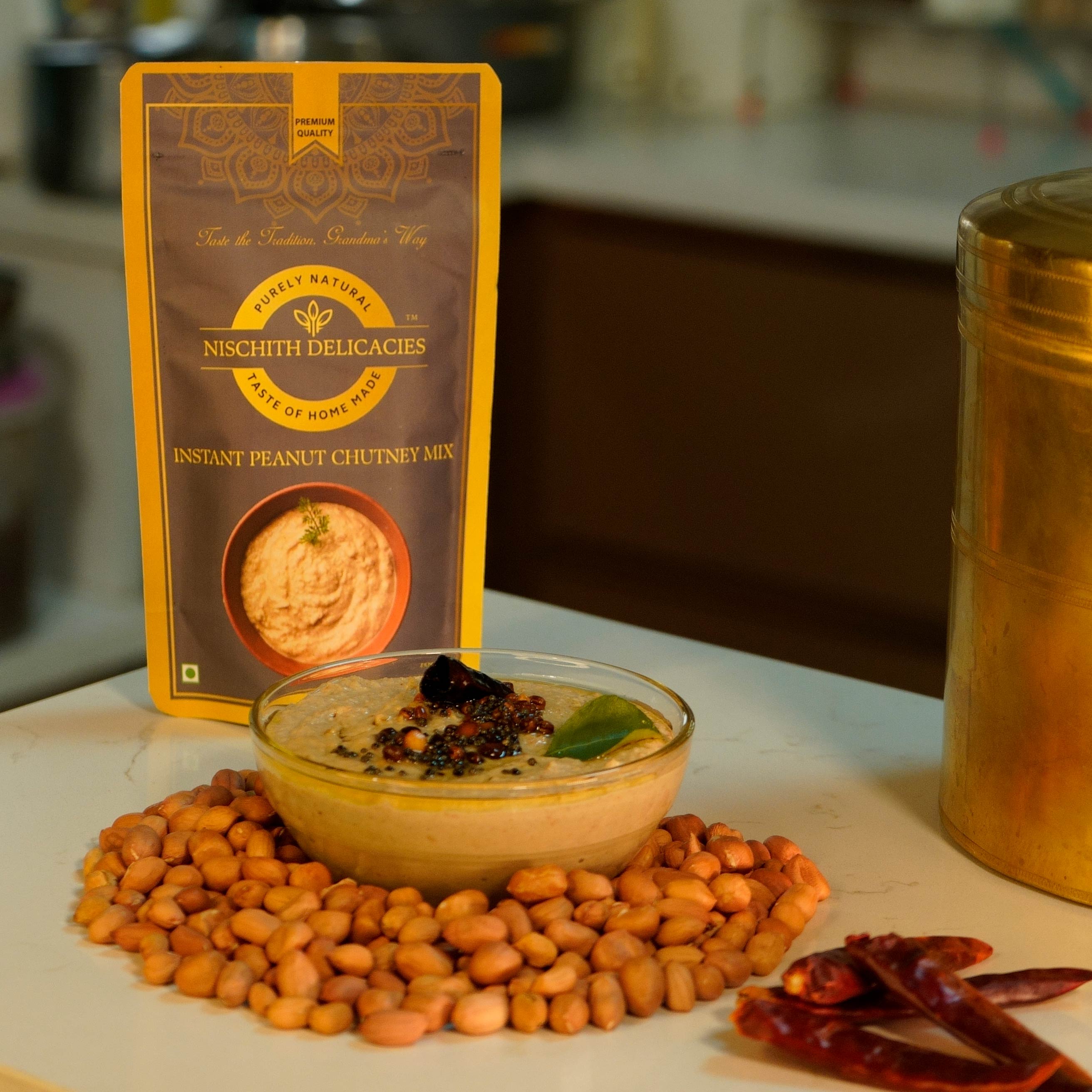 Instant Peanut Chutney
