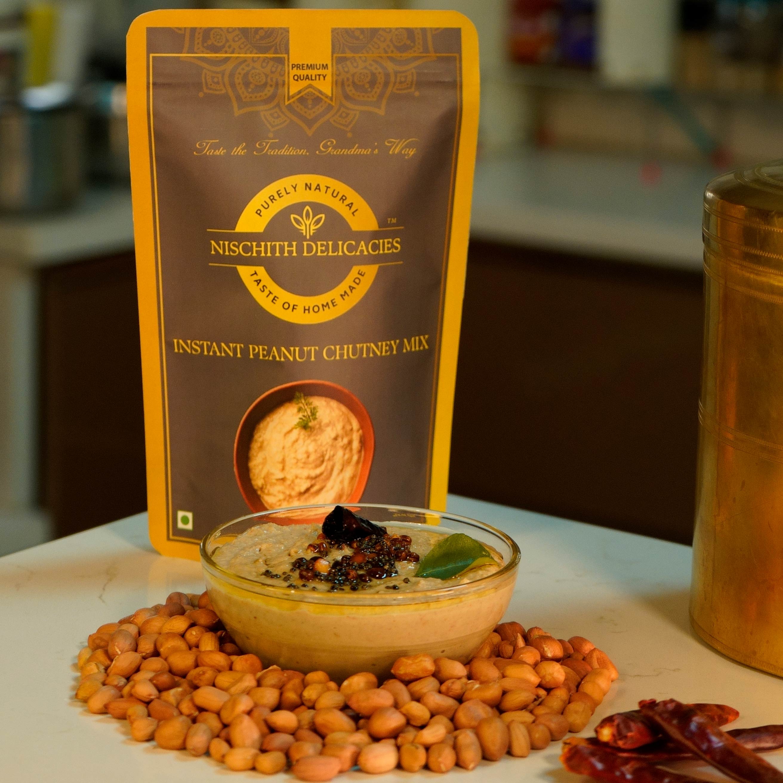 Instant Peanut Chutney