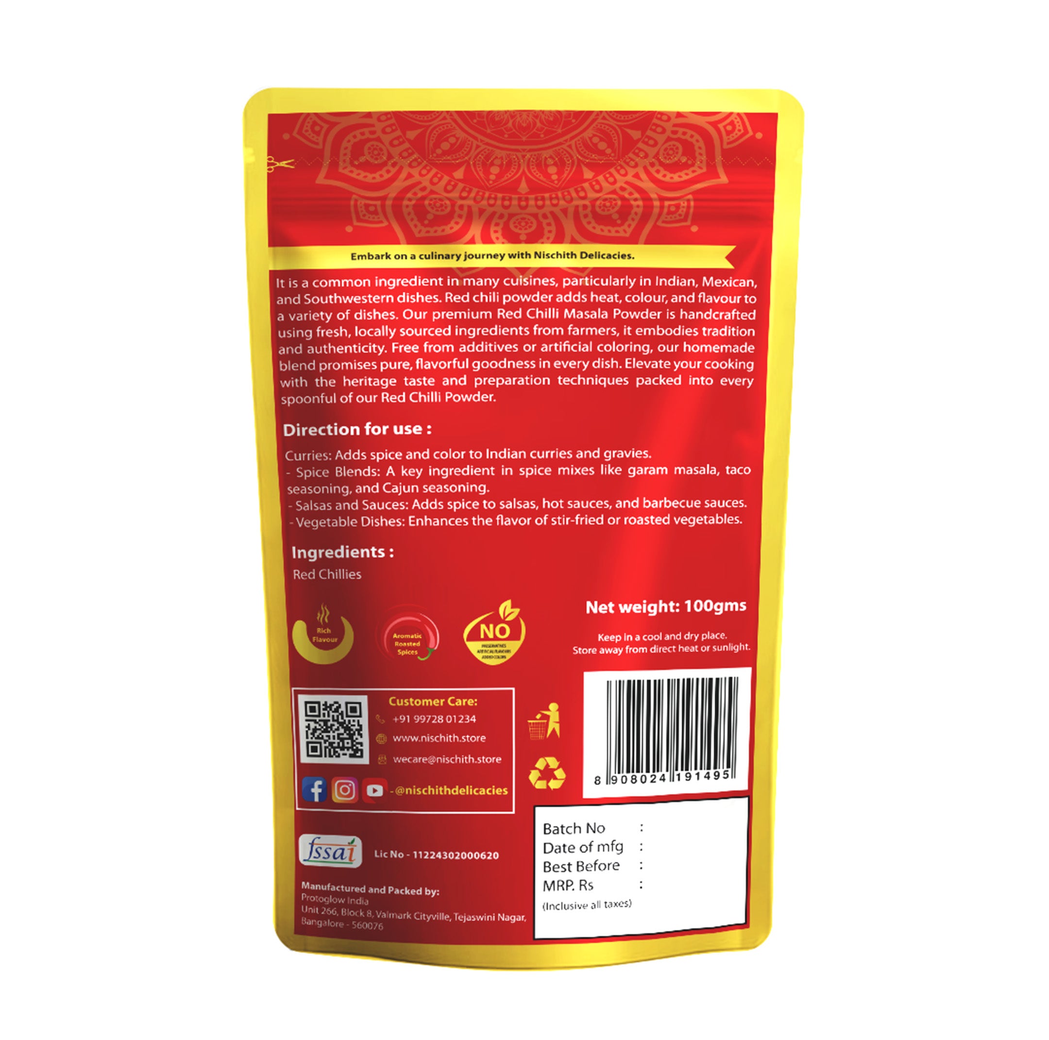 Red Chilly Powder