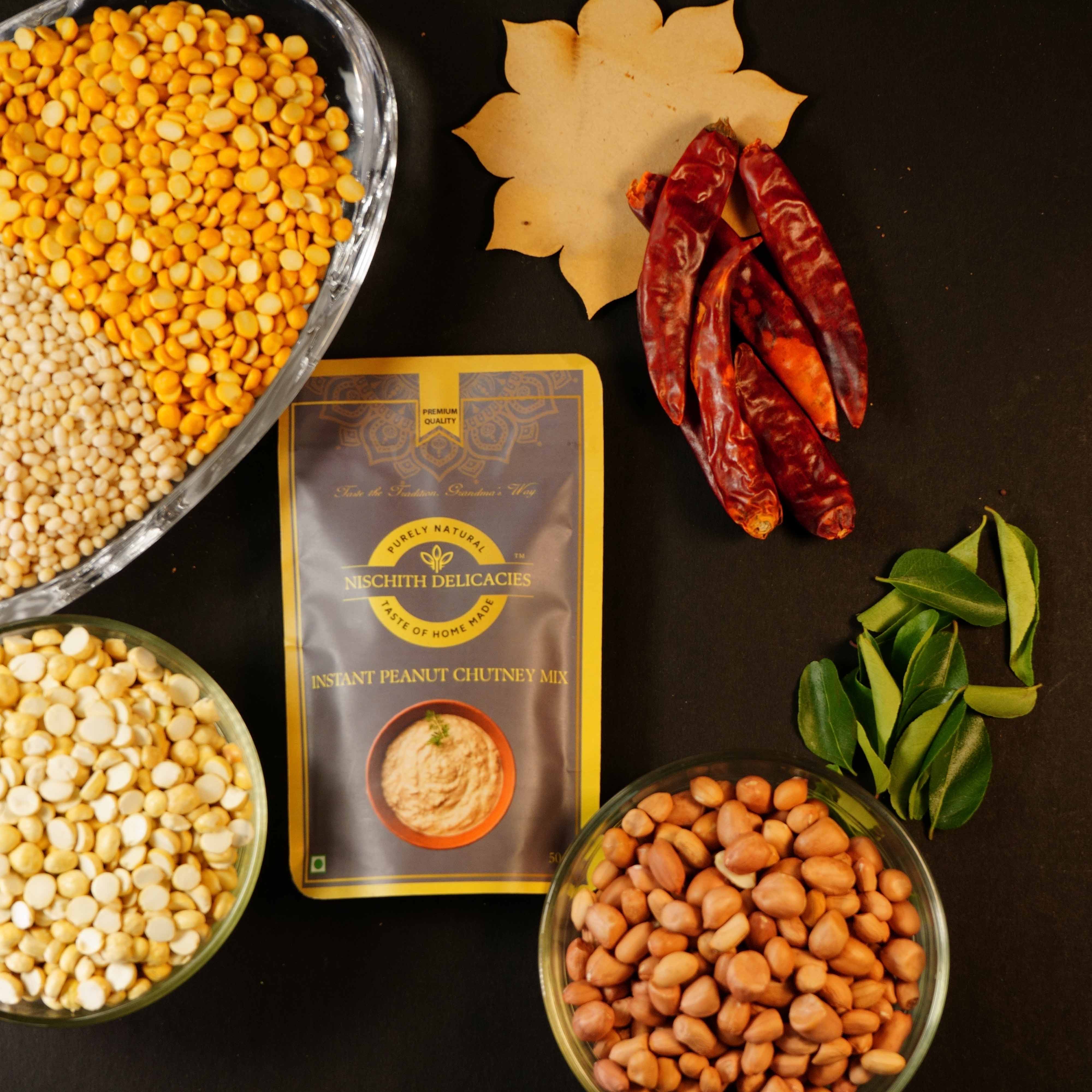 Instant Peanut Chutney